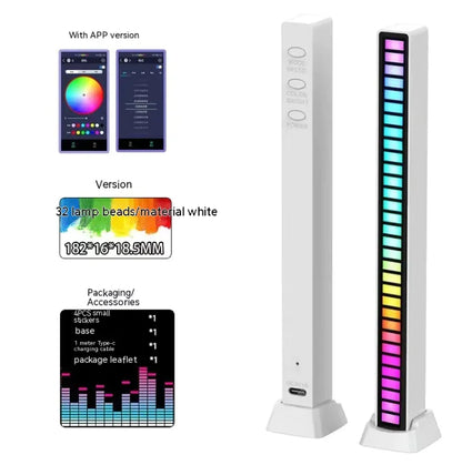 3D Dual-Sided RGB Music Sync Light